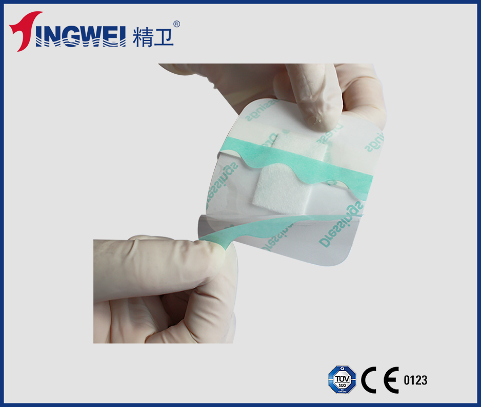 透明傷口敷料（含吸水墊）