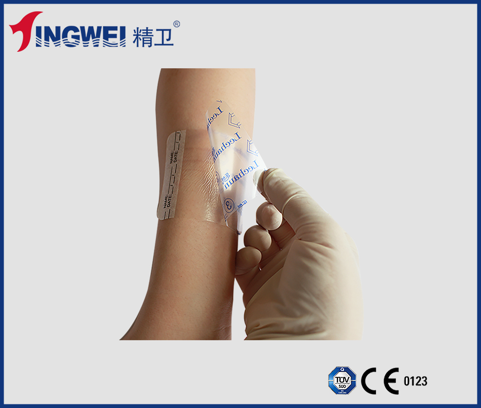全透明膜襯型留置針貼（不含吸水墊）